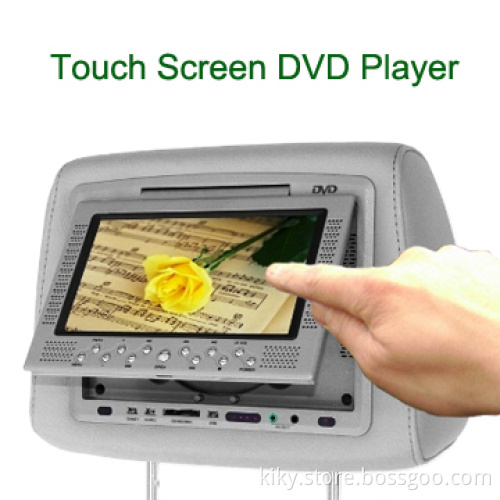 Headrest Car DVD Player, Supports 32 Bits Games, SD/MMC/MS Card